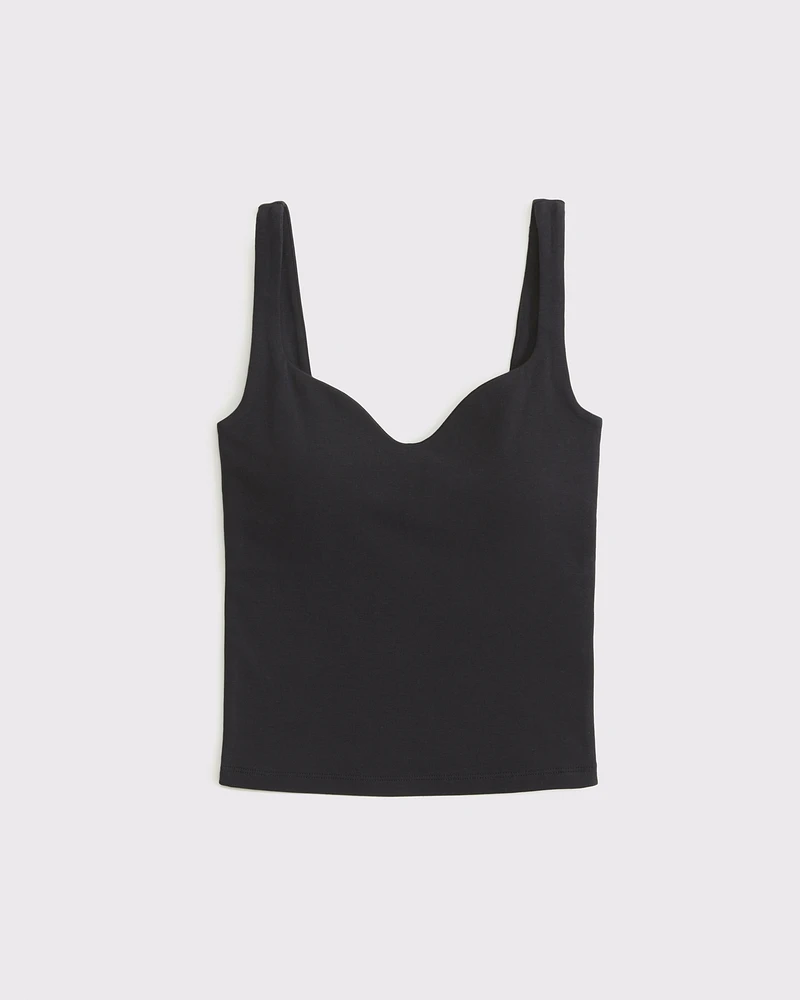 Bra-Free Seamless Sweetheart Tank