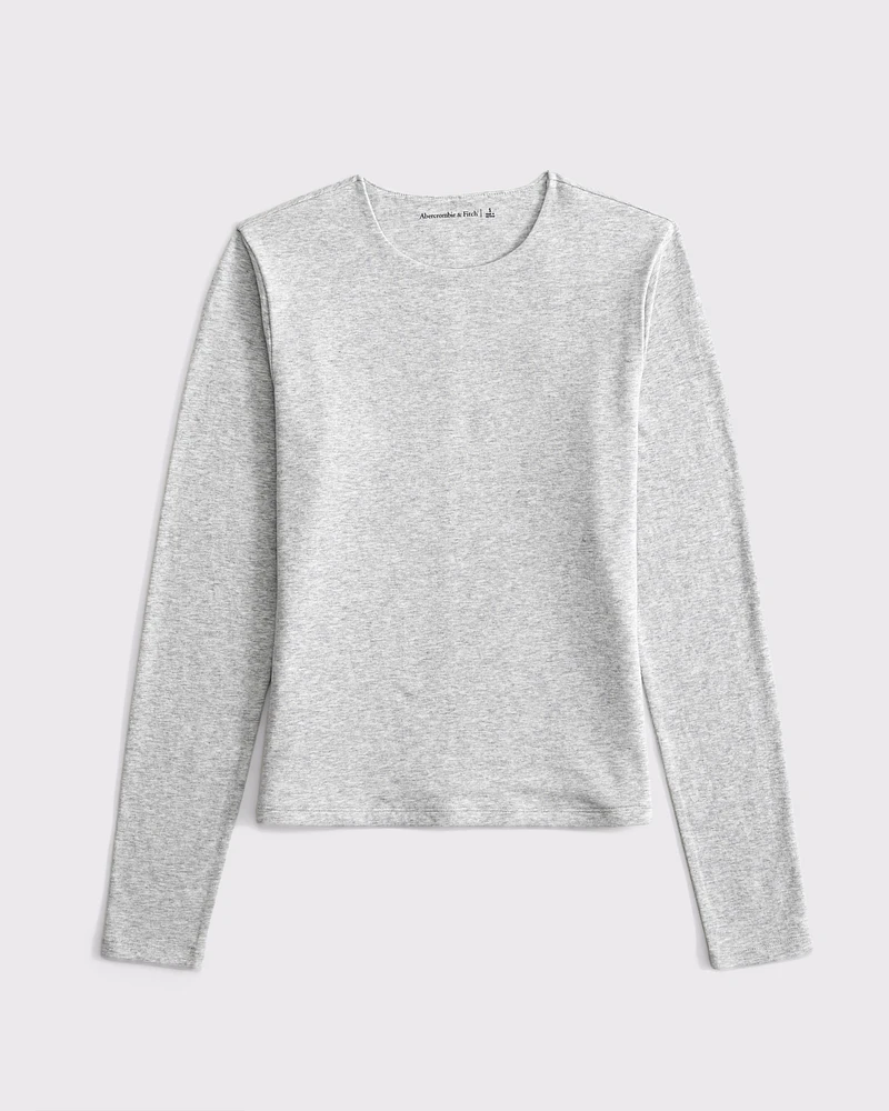 Double-Lined Long-Sleeve Baby Tee