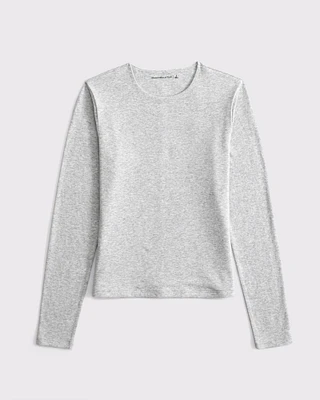 Double-Lined Long-Sleeve Baby Tee