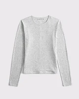 Double-Lined Long-Sleeve Baby Tee