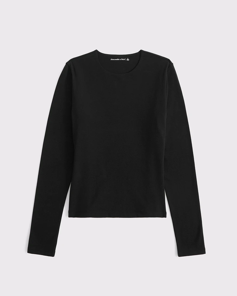 Double-Lined Long-Sleeve Baby Tee