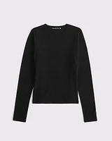 Double-Lined Long-Sleeve Baby Tee