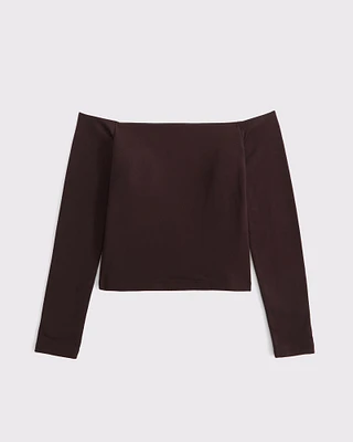 Bra-Free Off-The-Shoulder Top