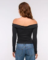 Off-The-Shoulder Hardware Top