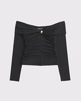 Off-The-Shoulder Hardware Top