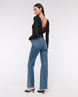 Bra-Free Cowl-Back Hardware Top