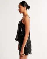 Sequin Fringe Cami