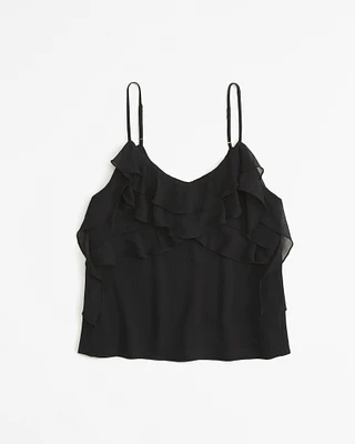 Sheer Ruffle Cami