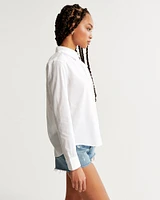 Relaxed Poplin Shirt