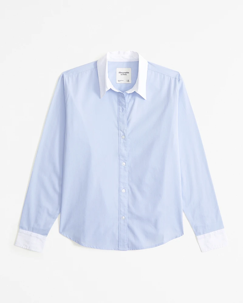 Relaxed Poplin Shirt