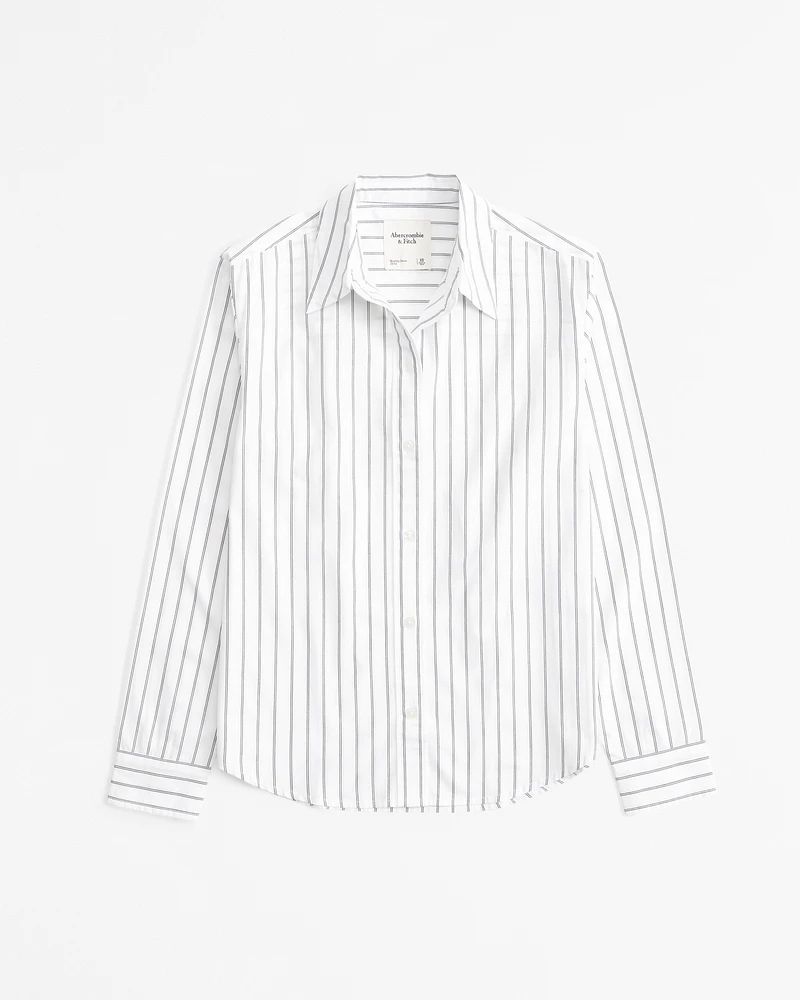 Relaxed Poplin Shirt