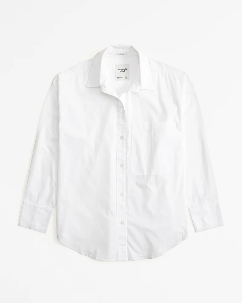 Oversized Poplin Shirt