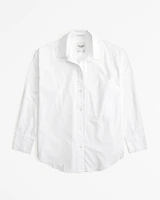 Oversized Poplin Shirt