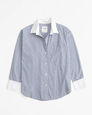 Oversized Poplin Shirt