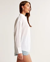 Oversized Gauzy Shirt