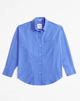 Oversized Poplin Shirt