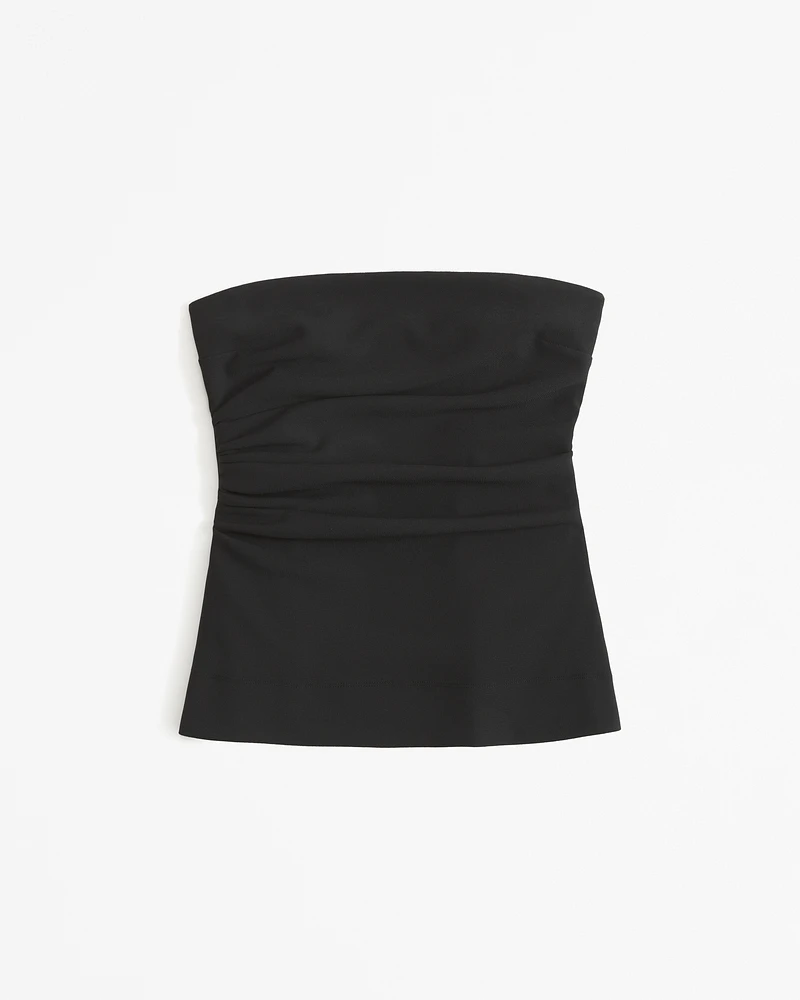 Strapless Ruched Top