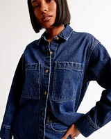 Oversized Denim Shirt