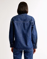 Oversized Denim Shirt