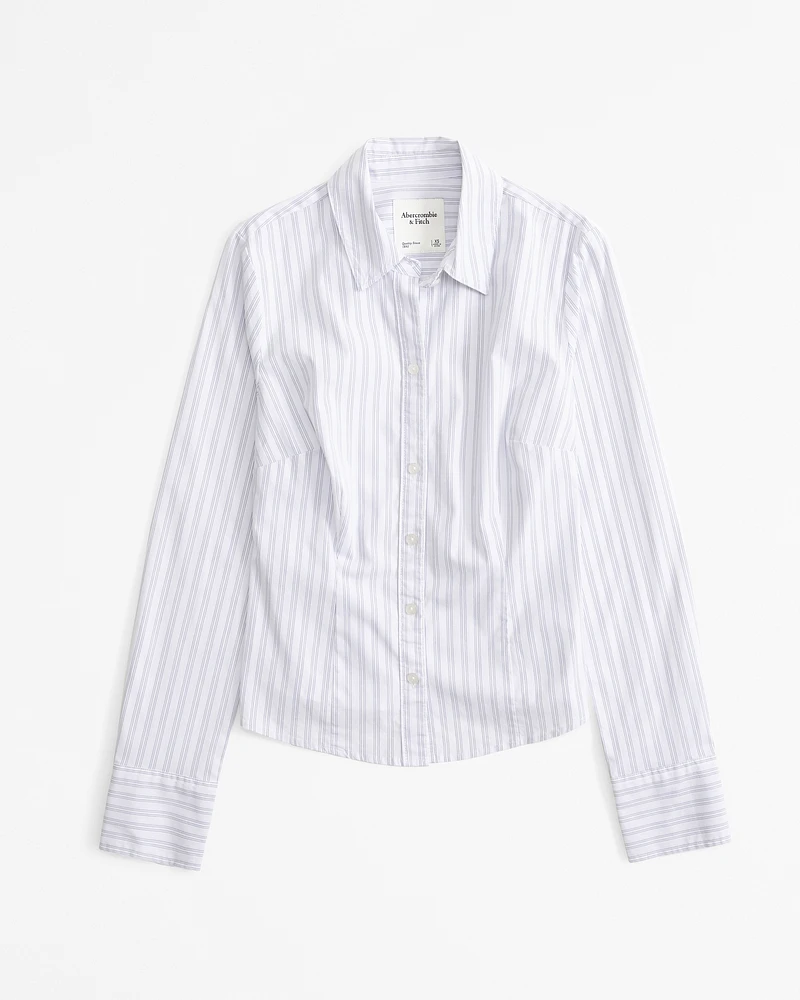 Slim Poplin Shirt