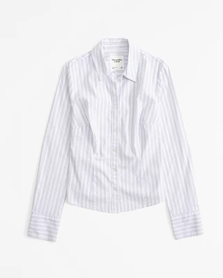 Slim Poplin Shirt