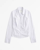 Slim Poplin Shirt