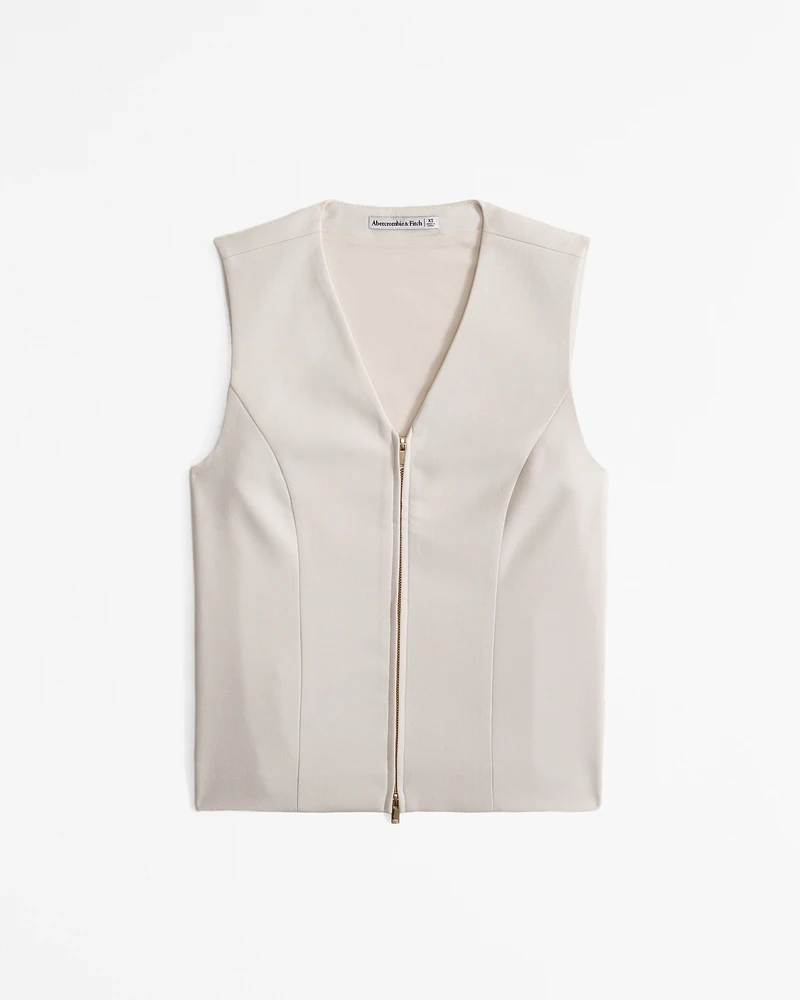 Tailored Zip Vest