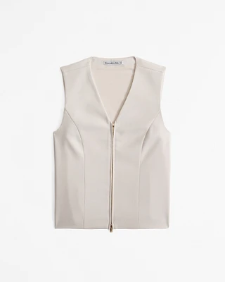 Tailored Zip Vest