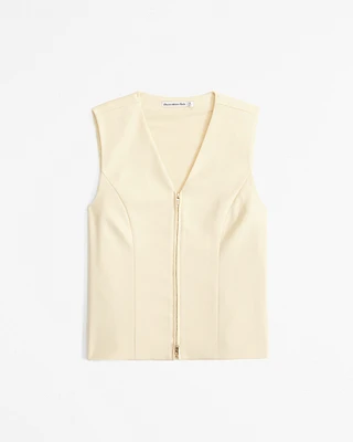 Tailored Zip Vest