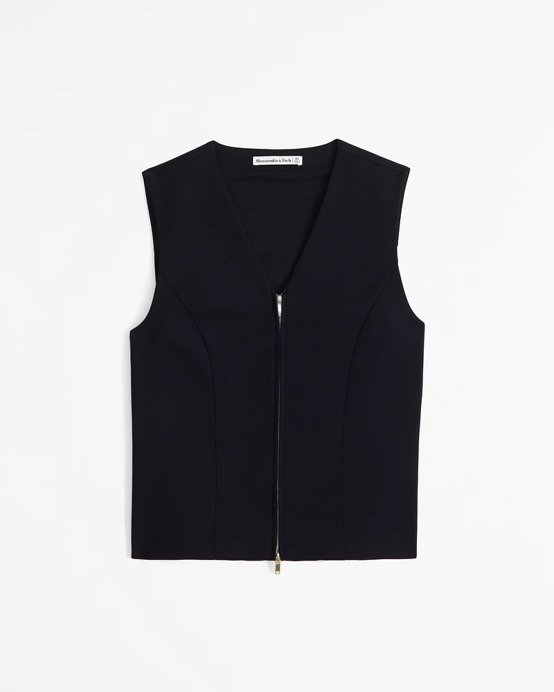 Tailored Zip Vest