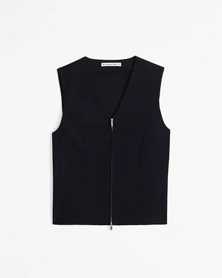 Tailored Zip Vest
