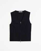 Tailored Zip Vest