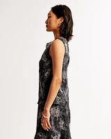 Draped Shell Top