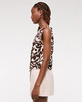 Knotted Scarf Top