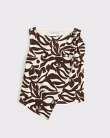 Knotted Scarf Top