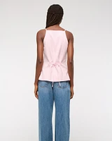 Strappy Tie-Back Vest