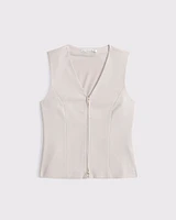 Tailored Zip Vest