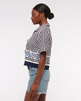Tie-Front Top