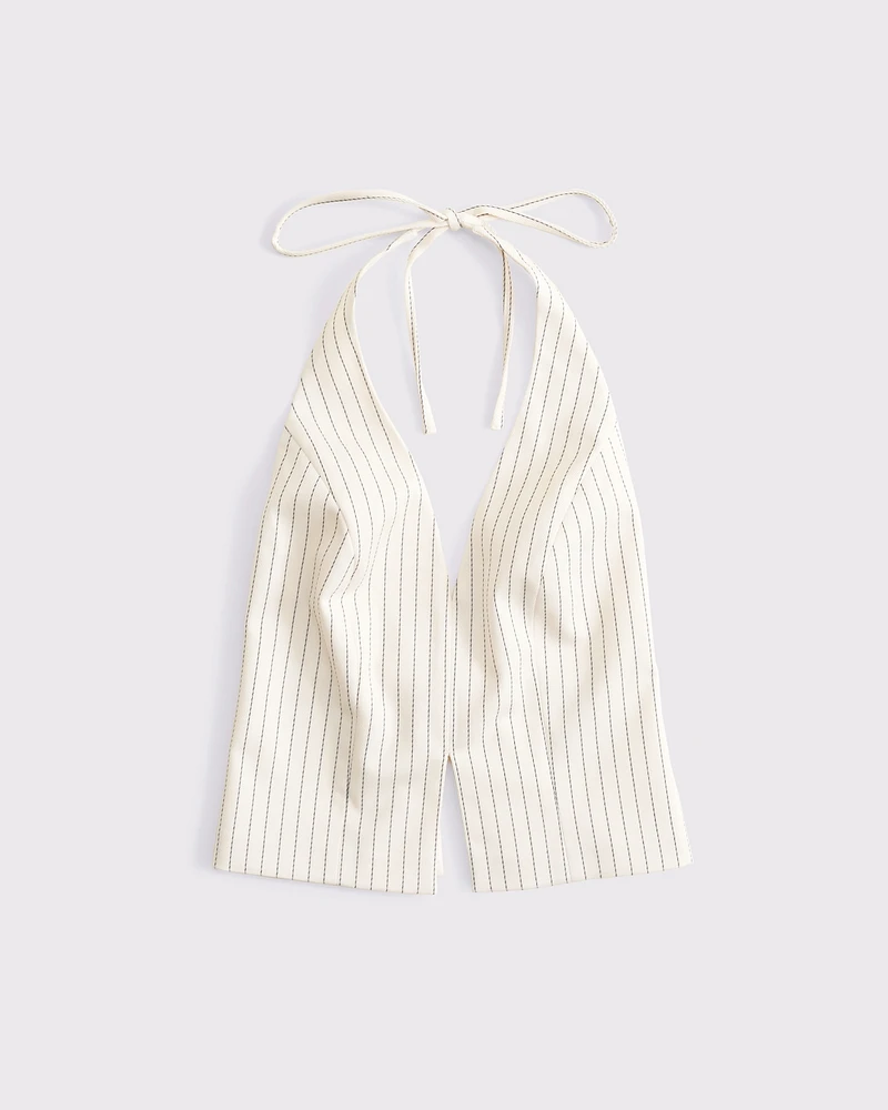 Tailored Halter Vest