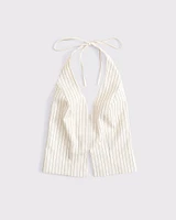 Tailored Halter Vest