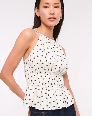 Smocked Halter Top