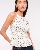 Smocked Halter Top