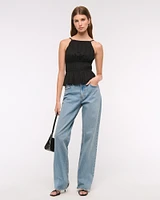 Smocked Halter Top