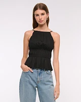 Smocked Halter Top