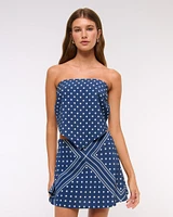 Bra-Free Strapless Scarf Tube Top