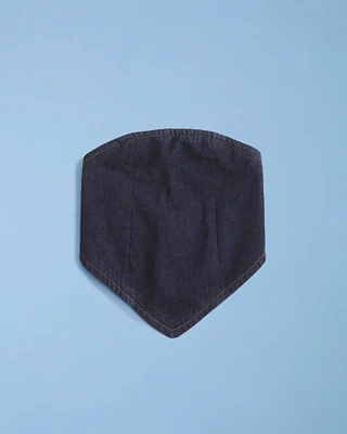 Pride Strapless Denim Scarf Top