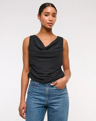 Drapey Plunge Top