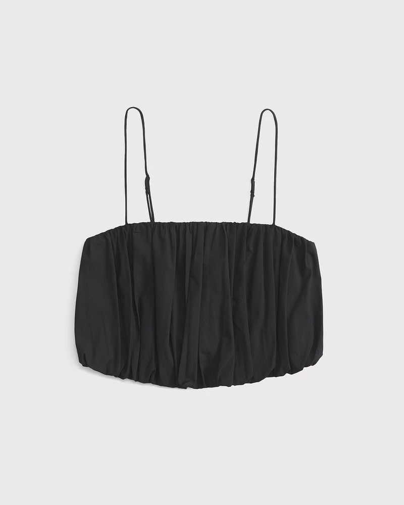 Cropped Bubble Hem Cami