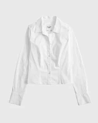 Slim Poplin Shirt