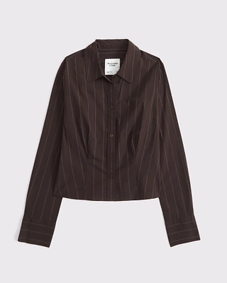 Slim Poplin Shirt